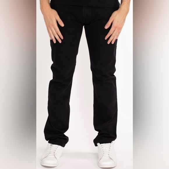 Brand new authentic robin jeans with stud black 33-34 men’s pants long 💎 - Picture 3 of 4